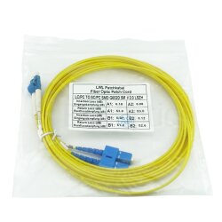 Cisco CAB-SMF-LC-SC-30 compatible LC-SC Single-mode Patch Cable 30 Meter