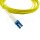 BlueOptics Duplex Cable de parcheo de fibra óptica LC-UPC/LC-UPC Single-mode 15 Metros