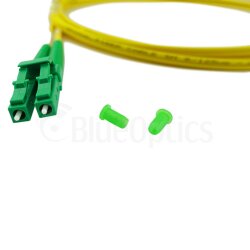 BlueOptics Duplex Fiber Patch Cord LC-APC/LC-APC Single-mode 0.5 Meter