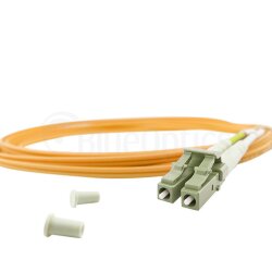 BlueOptics Duplex Cable de parcheo de fibra óptica LC-LC Monomode OM2 15 Metros