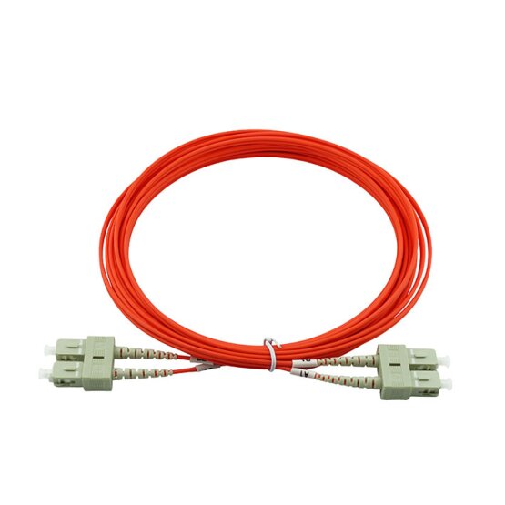 BlueOptics Duplex Cable de parcheo de fibra óptica SC-SC Monomode OM2
