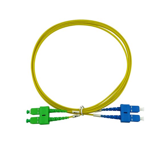 BlueOptics Duplex Fiber Patch Cord SC-UPC/SC-APC Single-mode 0.5 Meter