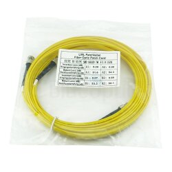 BlueOptics Duplex Cable de parcheo de fibra óptica ST-PC/ST-PC Single-mode