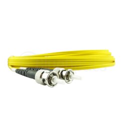 BlueOptics Duplex Cable de parcheo de fibra óptica ST-PC/ST-PC Single-mode 30 Metros