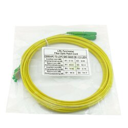 BlueOptics Duplex Cable de parcheo de fibra óptica LC-APC/E2000-APC Single-mode