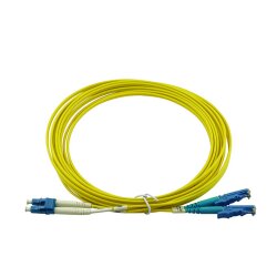 BlueOptics Duplex Fiber Patch Cable LC-UPC/E2000-UPC...