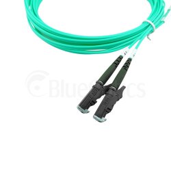 BlueOptics Duplex Fiber Patch Cable LC-E2000 Multi-mode OM3