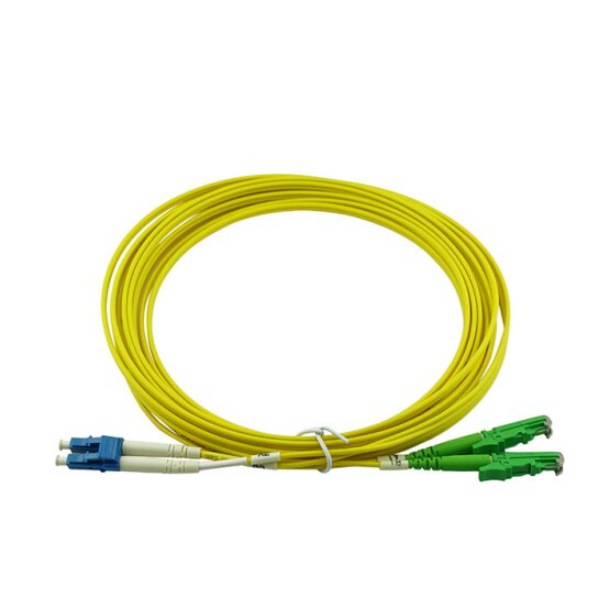 BlueOptics Duplex Fiber Patch Cord LC-UPC/E2000-APC Single-mode 5 Meter