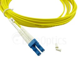 BlueOptics Duplex Cable de parcheo de fibra óptica LC-UPC/E2000-UPC Single-mode 5 Metros