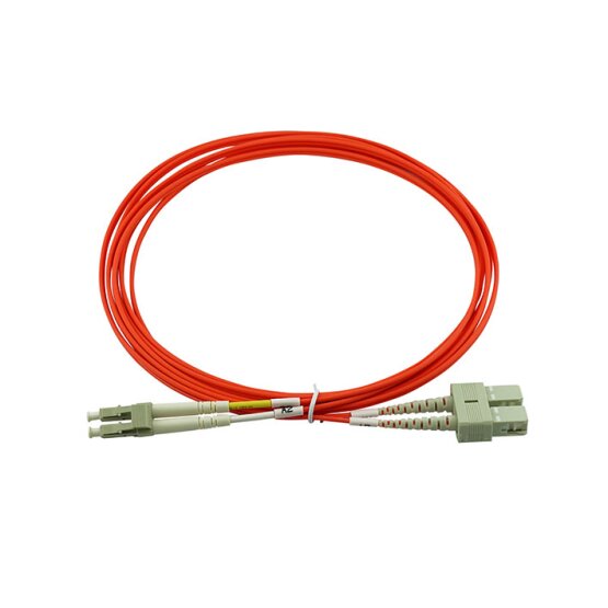 BlueOptics Duplex Cable de parcheo de fibra óptica LC-SC Monomode OM1