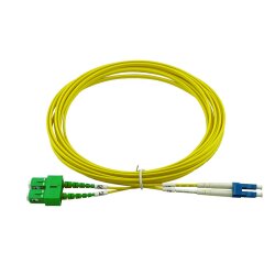 BlueOptics Duplex Fiber Patch Cable LC/UPC-SC/APC...
