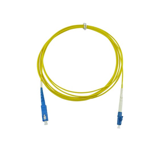 BlueOptics Simplex Fiber Patch Cord LC-UPC/SC-UPC Single-mode 2 Meter