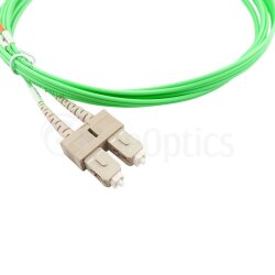 BlueOptics Duplex Cable de parcheo de fibra óptica LC-SC Monomode OM5 1 Metro