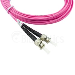 BlueOptics Duplex Cable de parcheo de fibra óptica LC-ST Monomode OM4 5 Metros
