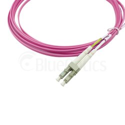 BlueOptics Duplex Cable de parcheo de fibra óptica LC-ST Monomode OM4 1 Metro