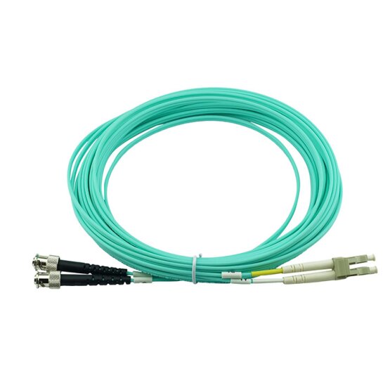 BlueOptics Duplex Cable de parcheo de fibra óptica LC-ST Monomode OM3 15 Metros