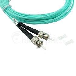 BlueOptics Duplex Cable de parcheo de fibra óptica LC-ST Monomode OM3 0.5 Metro