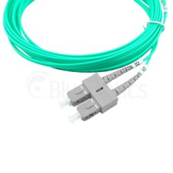 BlueOptics Duplex Cable de parcheo de fibra óptica SC-ST Monomode OM3 30 Metros