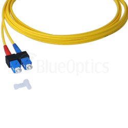 BlueOptics Duplex Fiber Patch Cord SC-UPC/E2000-APC...
