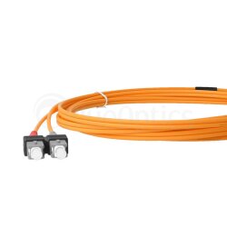 BlueOptics Duplex Cable de parcheo de fibra óptica SC-E2000 Monomode OM2