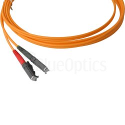 BlueOptics Duplex Fiber Patch Cable SC-E2000 Multi-mode OM2