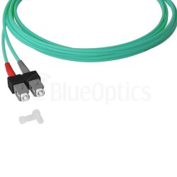BlueOptics Duplex Fiber Patch Cord SC-E2000 Multi-mode OM3