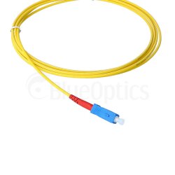 BlueOptics Simplex Cable de parcheo de fibra óptica SC-UPC/E2000-APC Single-mode 0.5 Metro