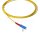 BlueOptics Simplex Cable de parcheo de fibra óptica SC-UPC/E2000-APC Single-mode 0.5 Metro