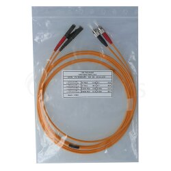 BlueOptics Duplex Cable de parcheo de fibra óptica ST-E2000 Monomode OM1