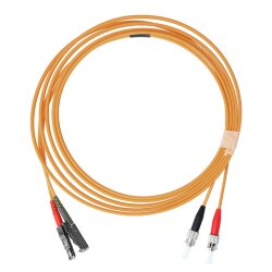 BlueOptics Duplex Cable de parcheo de fibra óptica ST-E2000 Monomode OM2