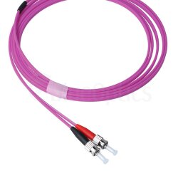 BlueOptics Duplex Cable de parcheo de fibra óptica ST-E2000 Monomode OM4