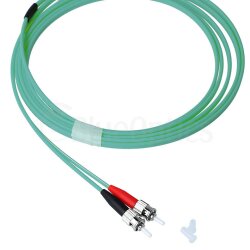 BlueOptics Duplex Cable de parcheo de fibra óptica ST-E2000 Monomode OM3 3 Metros
