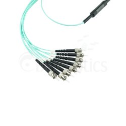 BlueOptics Fibra MPO/4xST Cable de parcheo OM3 3 Metros