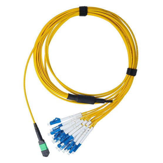 BlueOptics Fibra MTP/8xLC Duplex Cable de parcheo G.657.A1 Single-mode