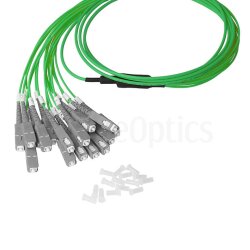 BlueOptics Fiber MTP/8xSC Duplex Breakout Cable OM5