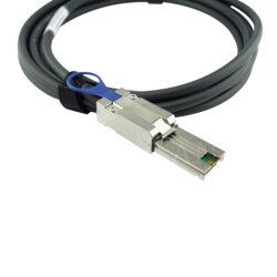 BlueLAN MiniSAS Hybrid Kabel SFF-8088/SFF-8644 2 Metros