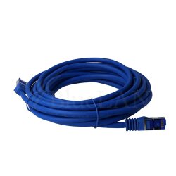 40x BlueLAN Premium RJ45 Patch Cable S/FTP, Cat.6a, LSZH,...